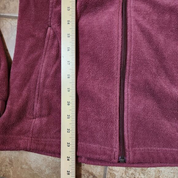 Columbia Fleece Jacket new orange short sleeve womens XL clothing lot - Picture 8 of 10